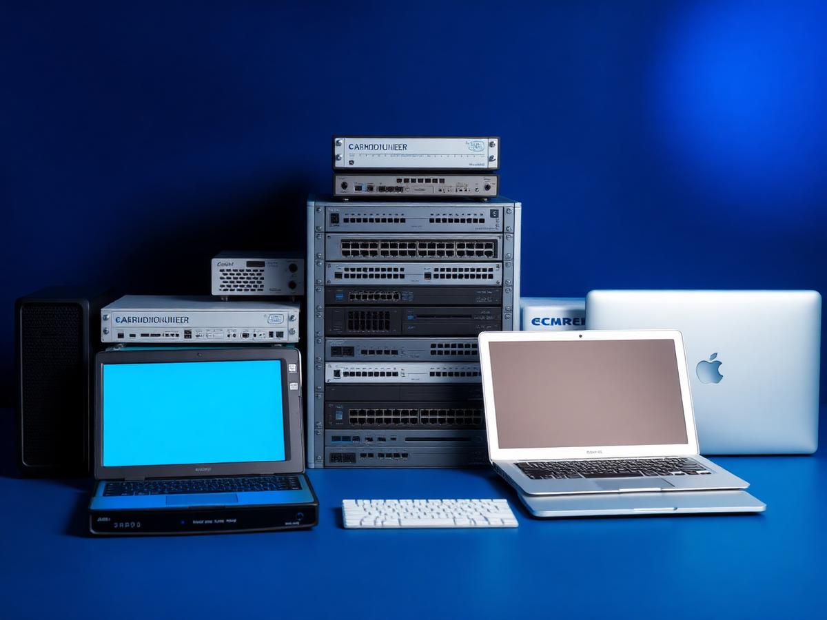 Networking equipment, computers and ICT hardware